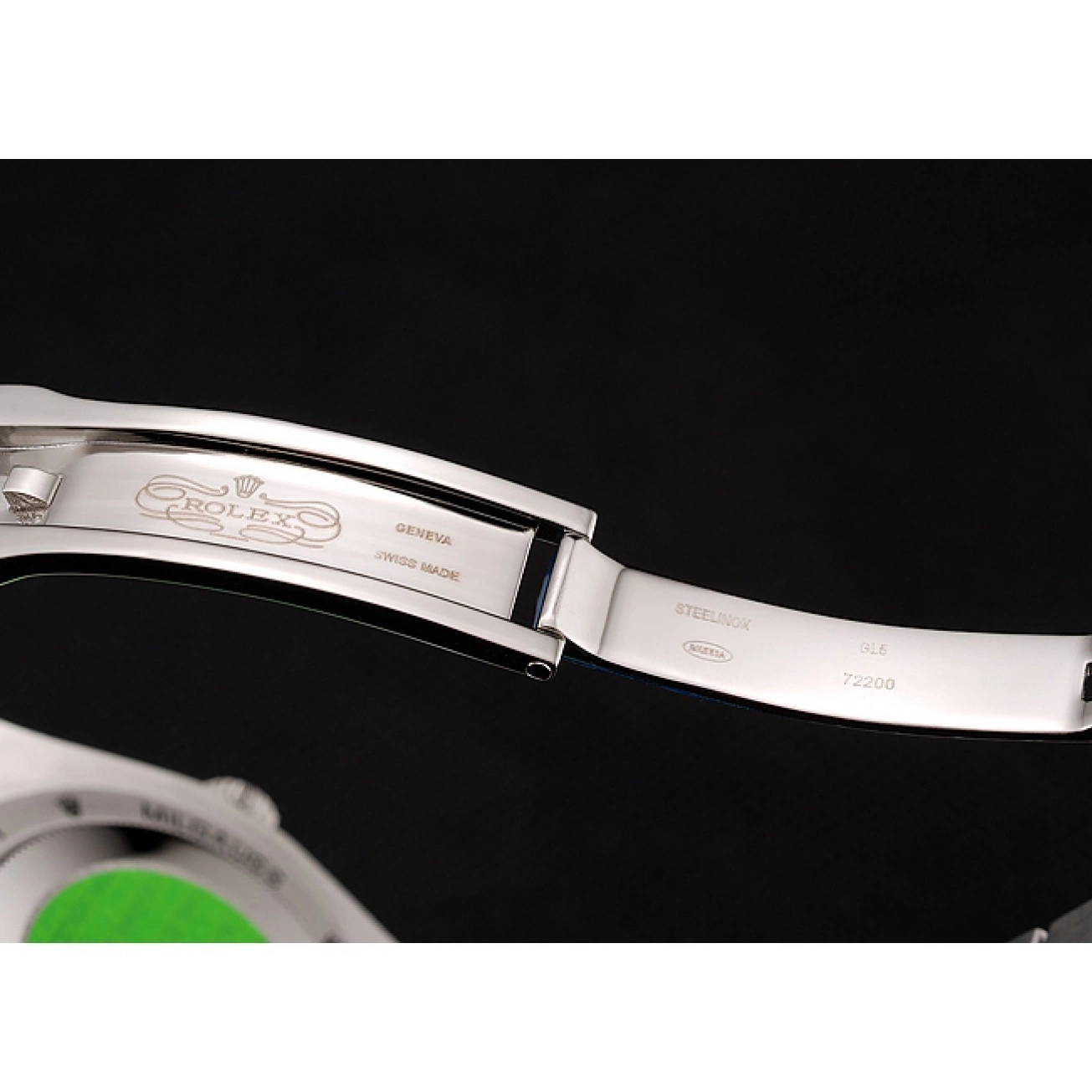 Aaa replica Swiss Dial Bracelet 1453962 Case Stainless Blue Steel Rolex Day-Date Diamond Ice 0819